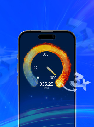 Потройте швидкість інтернет тарифу «Турбо» лише за +20 грн/міс